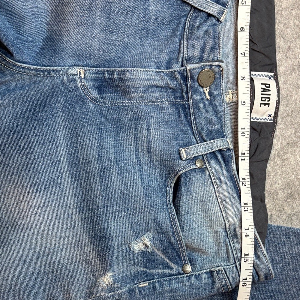 ๐ PAIGE Skyline Ankle Peg Jeans โ Whitley Wash โ Size 31 ๐ - Picture 14 of 15